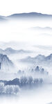 别墅 简意中式玄关 tiF分层