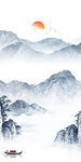 最新 高端玄关山水 tIF分层