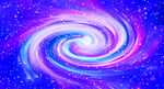 唯美旋涡星空