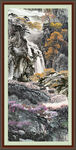 大厅山水画 