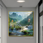 抽象油画