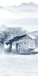 现代 山水高档玄关 TIf分层