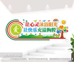 心理咨询室背景墙图片