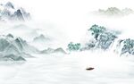 别墅 中式最新山水 tIf分层