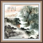 巨幅山水画