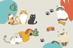 猫猫壁画