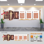 学校教师办公室文化墙