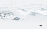 爆款 高端中式山水 tiF分层