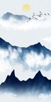 现代 新款背景玄关 TIf分层
