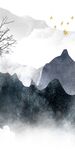 水墨 高端高清玄关 tIf分层