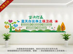 环保文化背景墙