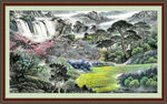 山水风景画 