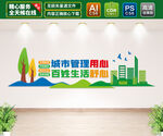 文明城市文化墙