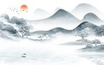 简约 高清上传山水 TiF分层