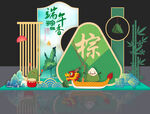 端午节美陈