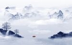 最新 简奢新款山水 tiF分层
