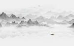 新中式山水画