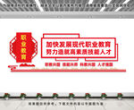 职业教育文化墙