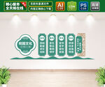 中式校园文化墙