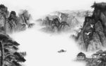 客厅 现代中式山水 TIf分层