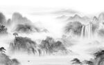 大气 现代高端山水 tIf分层