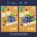 蓝莓海报