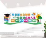 阅览室文化墙图片