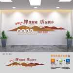 棋牌室标语文化墙