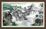 山水风景画 