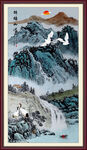 玄关山水画