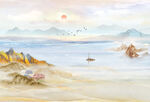 山水画