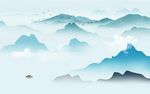 人气 简奢意境山水 Tif分层