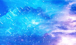 流星雨星空背景