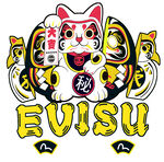 EVISU 招财猫  