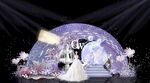 梦幻紫色星空婚礼