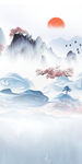 意境 极简中式玄关 Tif分层