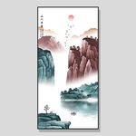 水墨山水画