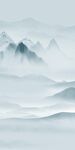 现代 简约玄关山水 tif分层