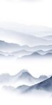 蓝色 中式玄关 tiF分层