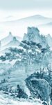 高端 高清山水玄关 Tif分层