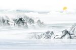中式山水画