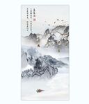 玄关山水画