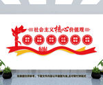 社会价值观文化墙