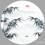 竹子装饰画