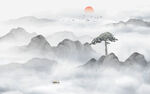 国画山水画