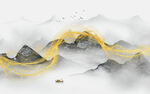 水墨山水画