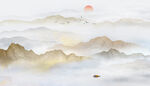 水墨山水画