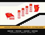 党建楼道文化墙