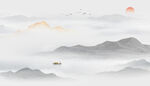 新中式山水画