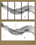 抽象山水画